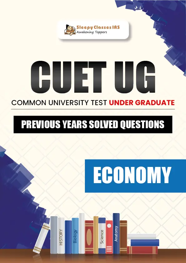CUET UG Solved PYQs Economy E-Book