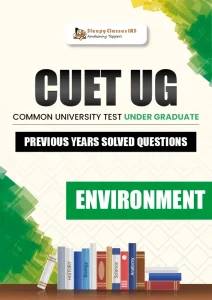 CUET UG Solved PYQs Environment E-Book