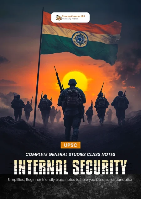 Internal Security – UPSC CSE General Studies Notes E-Book