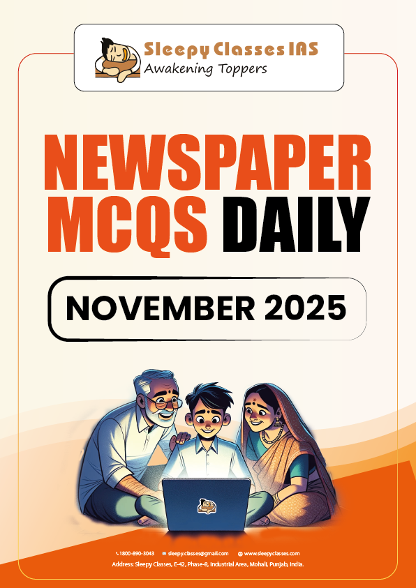 Daily Newspaper Current Affairs MCQs Compilation For UPSC - November 2025