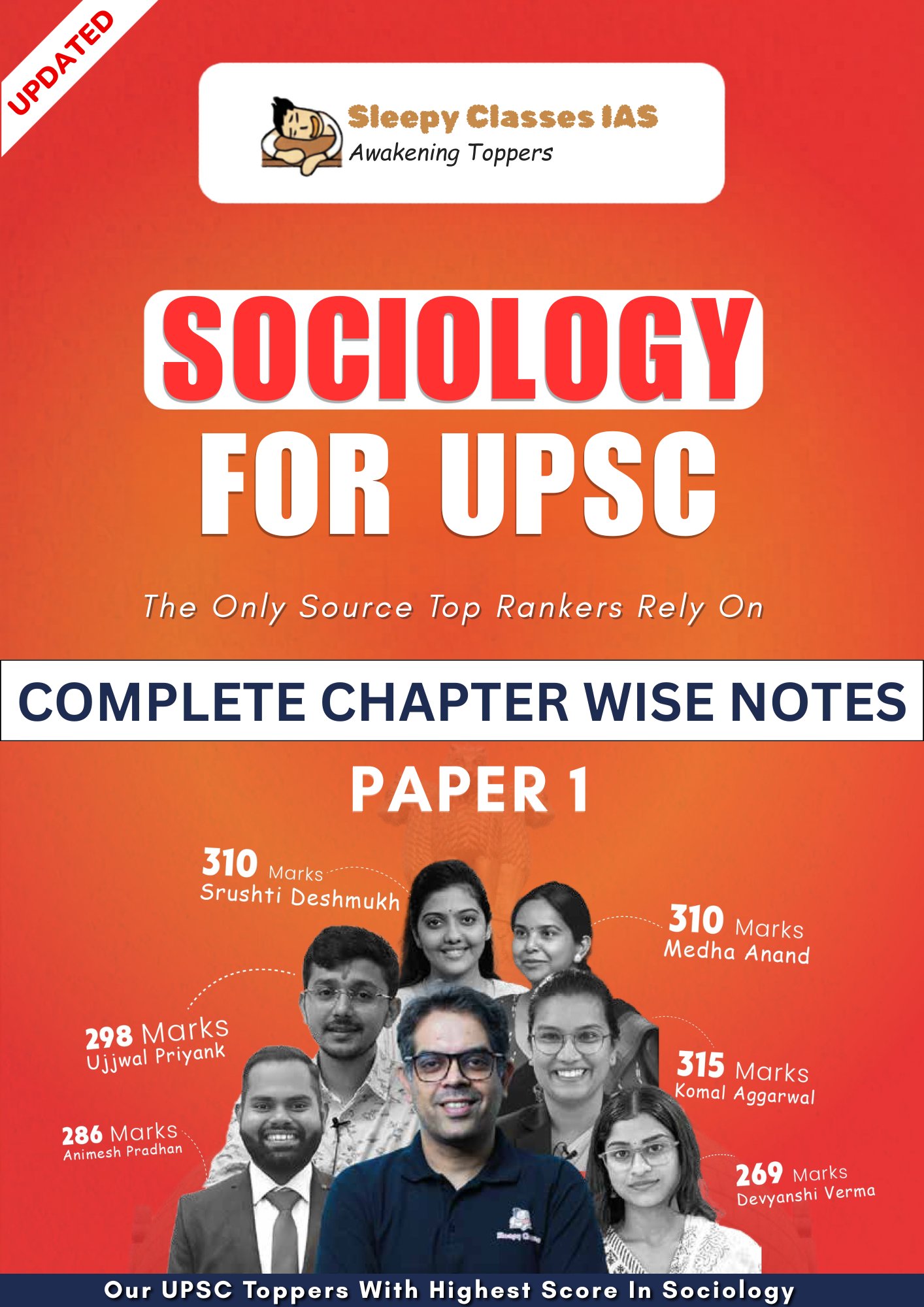 Sociology Paper 1 - Advance Notes