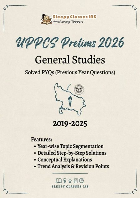 UPPCS Prelims 2026 PYQs E-Book