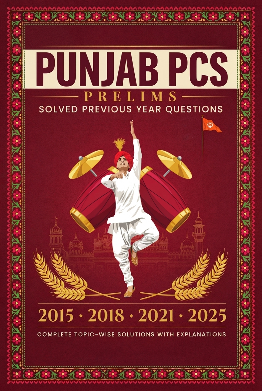 Punjab PCS Prelims General Studies PYQs (2015-2025)