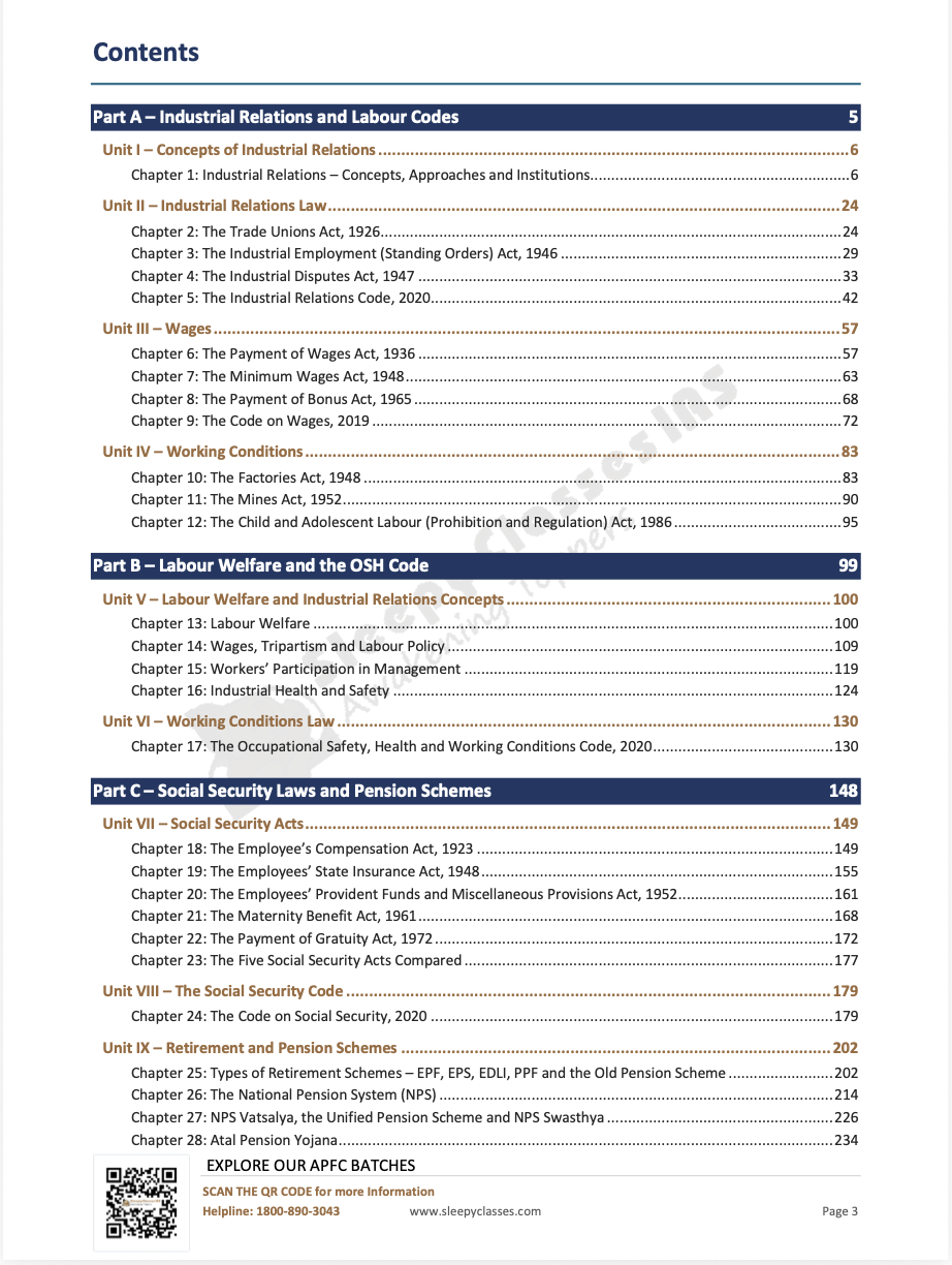 UPSC EPFO Complete Study Notes – Labour Laws, Social Security, Accounting & Audit | Sleepy Classes - Image 3