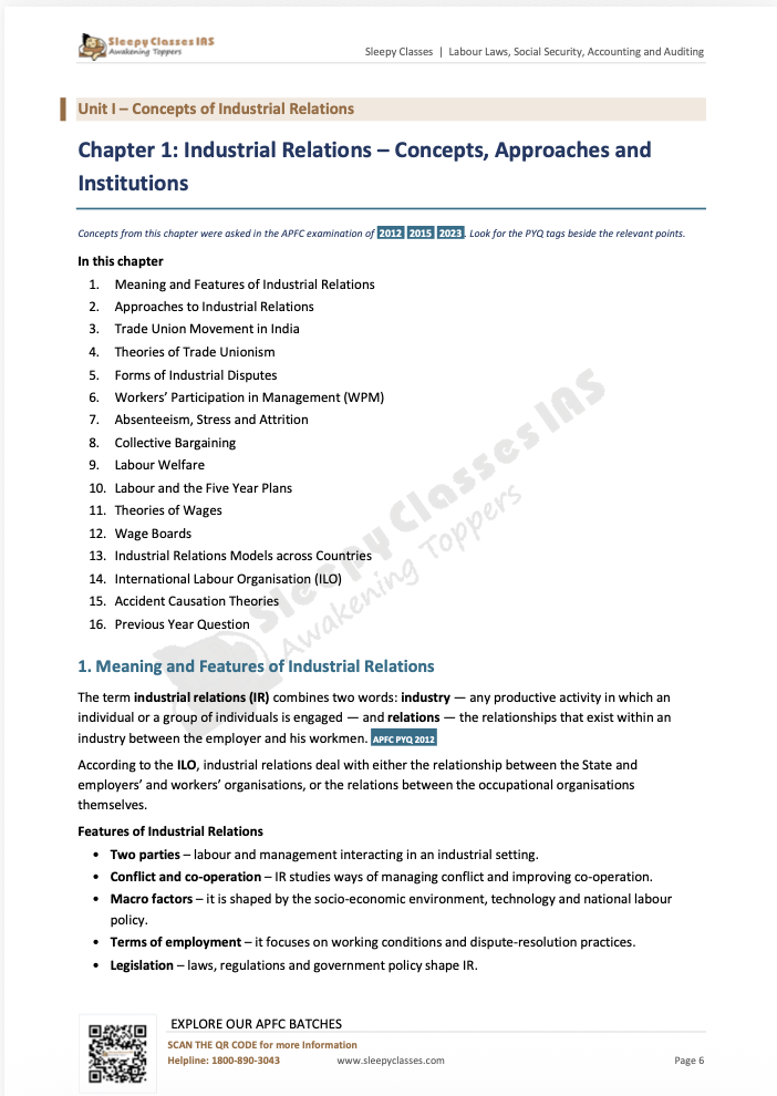 UPSC EPFO Complete Study Notes – Labour Laws, Social Security, Accounting & Audit | Sleepy Classes - Image 4