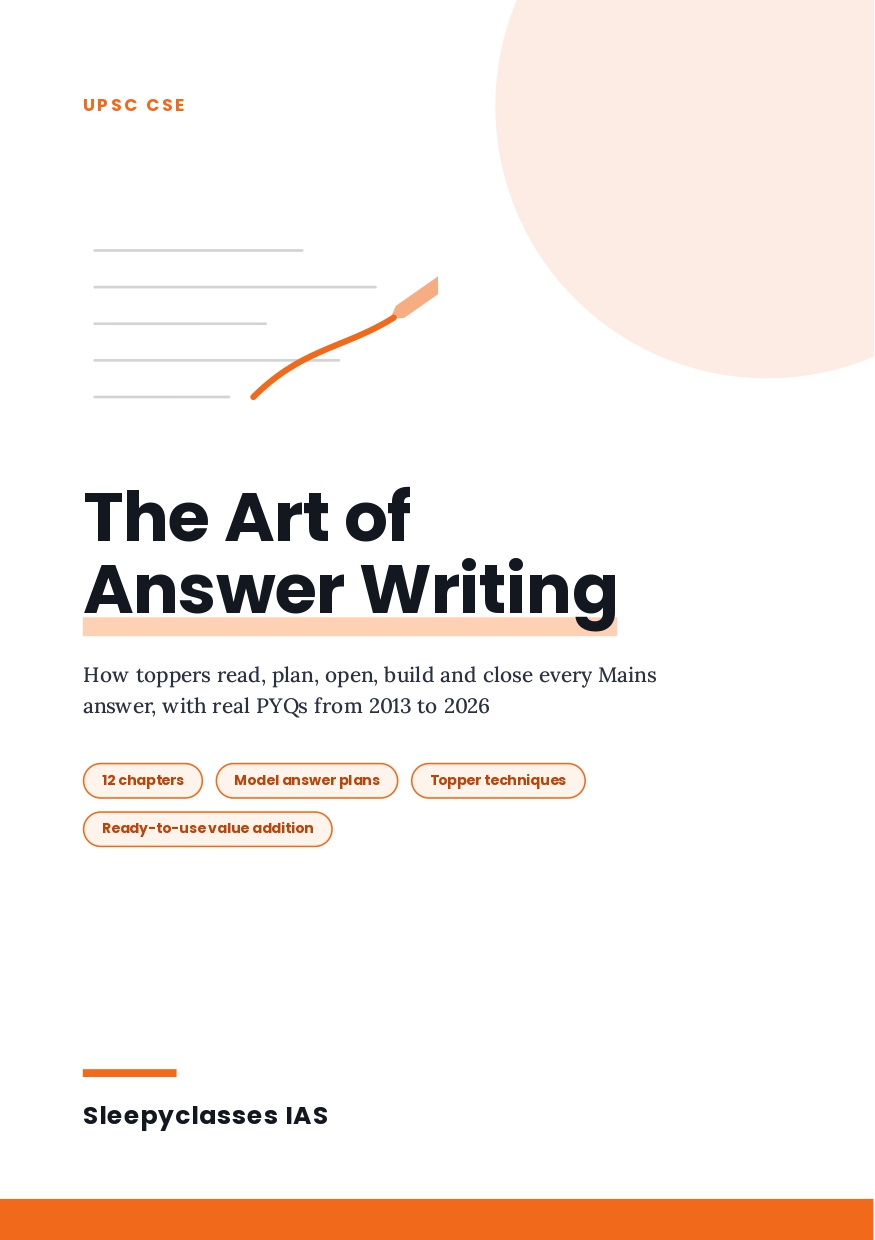 UPSC CSE - The Art of Answer Writing
